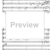 Canto dell'erba secca - Score