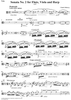 Sonata No. 2 for Flute, Viola and Harp - Viola