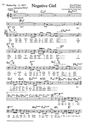 Negative Girl - Eb Instruments