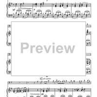 Die Taubenpost - Piano Score