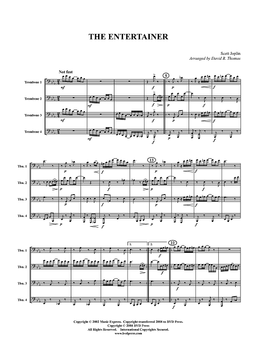 The Entertainer - Score