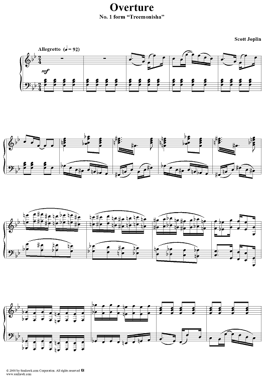 Treemonisha, No. 1: Overture