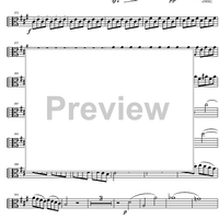 String Quintet a minor Op.91 - Viola 1