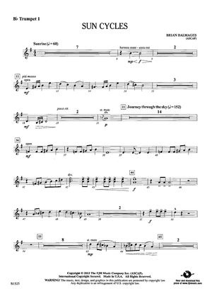Sun Cycles - Bb Trumpet 1
