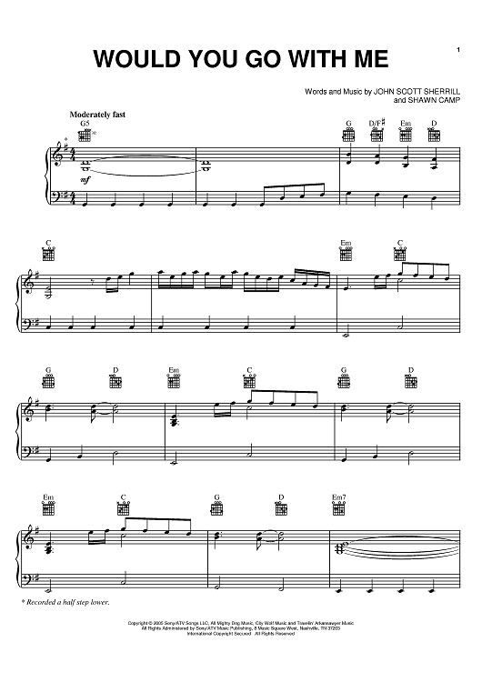 Would You Go With Me