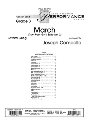March (from Peer Gynt Suite No. 2) - Score