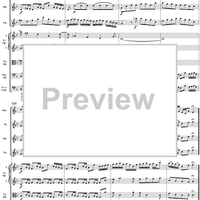 Brandenburg Concerto No. 2: (Allegro) - Score