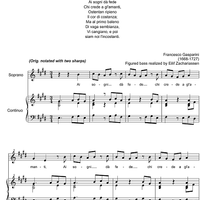 Ai sogni dà fede - Score