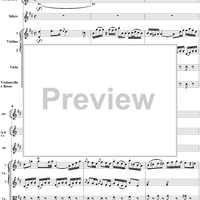 "Lungi da te, mio bene", No. 12 from "Mitridate, rè di Ponto", Act 2, K74a (K87) - Full Score