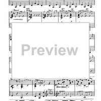 Minuet In Jazz - Piano Score