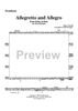 Allegretto and Allegro - Trombone
