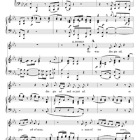 Messiah, no. 23: He was despised - Piano Score