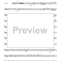 Two Madrigals, Vol. 7 - from Morley's "First Book of Madrigals to 4 Voices" (1594) - Trombone 3