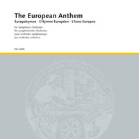 The European Anthem in D major - Score