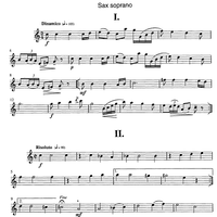 Dieci Miniature Op.130 - B-flat Soprano Saxophone