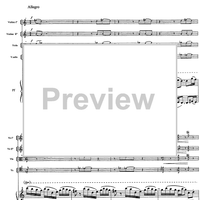 Concertino à cinq - Score