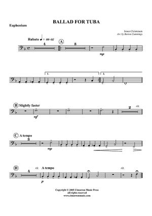 Ballad for Tuba - Euphonium BC/TC