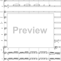 "Die Entführung aus dem Serail", Act 1, No. 7 "Marsch, marsch, marsch! trollt euch fort" - Full Score