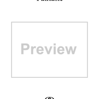 Fantasie in A Major, Op. 124 - Score