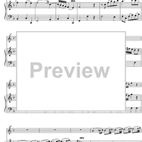 Partita No. 3 d minor - Score