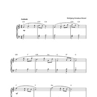 Slow Movement Theme from Clarinet Concerto