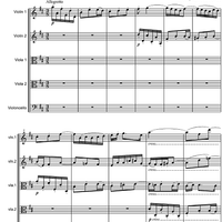 Fugue D Major Op.137 - Score