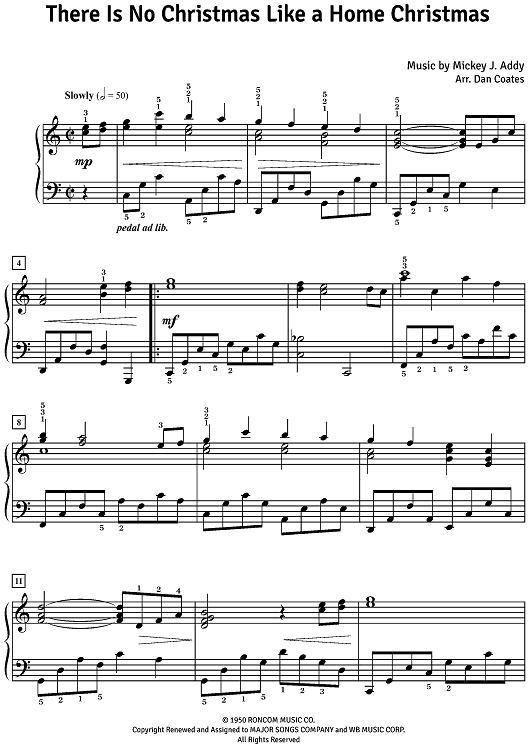 There is No Christmas Like a Home Christmas