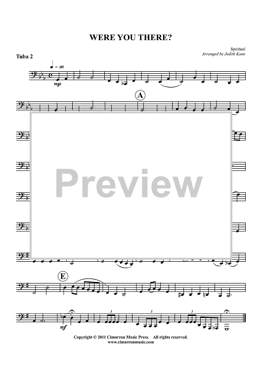 Were You There? - Tuba 2