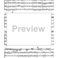 Concerto for Oboe in C Major, K. 314 for Oboe and String Quartet - Score