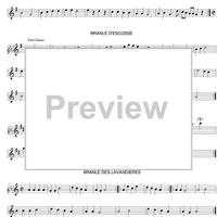 30 Dances from Thoinot Arbeaus Dancing School - Branle "Adrian"