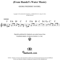 Air (from "The Water Music")