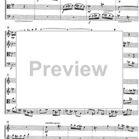 String quartet No. 1 - Score