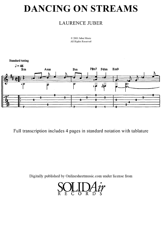 Dancing On Streams (With Embedded Audio)