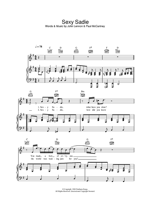 Sexy Sadie