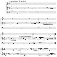 Trio on "Away in a Manger"