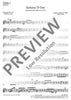 Sinfonia D major - Violin I/oboe I