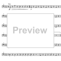 King George 1st Homage March - Trombone 3