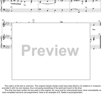 33. “Warum betrübst du dich”, Aria (anonymous)