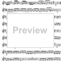 Divertimento No. 2 D Major KV131 - Violin 2