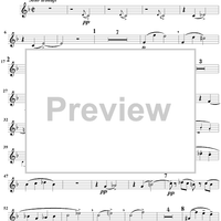 Blicke mir nicht in die lieder - Oboe