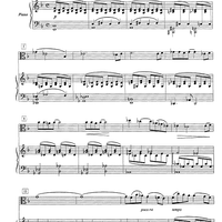 Sonata (Moments musicals) - Score