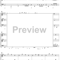 Suite in E Minor Op. 1, No. 6 - Score