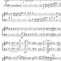 O Namenlose Freude - Parts