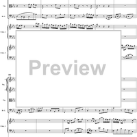 Double Clavier Concerto No. 3 in C Minor, Movement 3   (BWV 1062) - Score