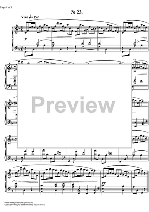 Prelude Op.11 No.23