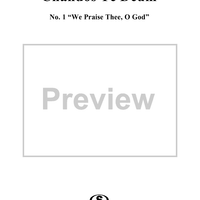 Chandos Te Deum in B-flat Major, HWV281: No. 1, We Praise Thee, O God