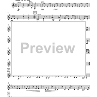 Le Tombeau de Couperin for Oboe and String Quartet - Violin 2