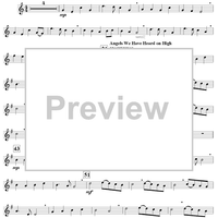 Angels Medley (In the Realms of Glory/Angels We Have Heard on High) - Tenor Saxophone