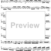 Duo No. 1 in C Major - Cello