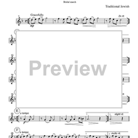 Dodi Li - Bridal march - Part 1 Flute, Oboe or Violin